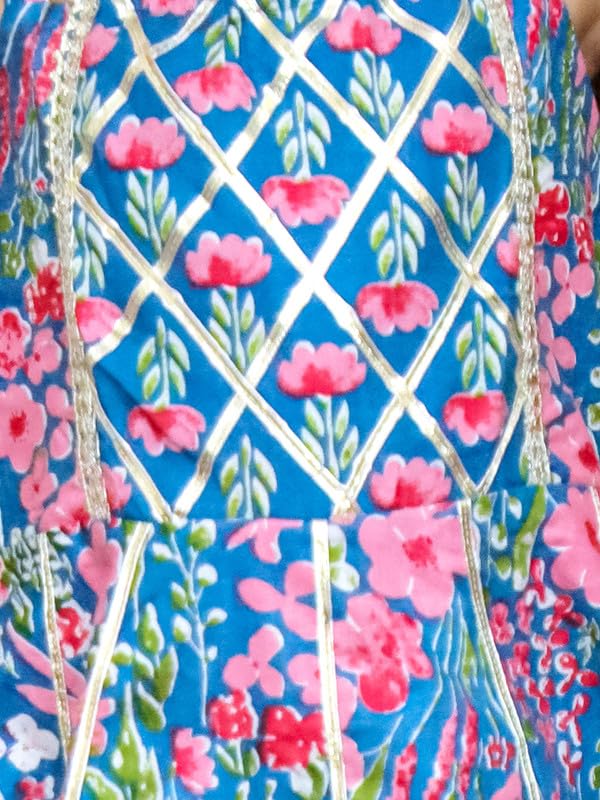 Image of LITTLE GINNIE Girls Kurta Sharara Set | Traditional Ethnic Wear for Kids