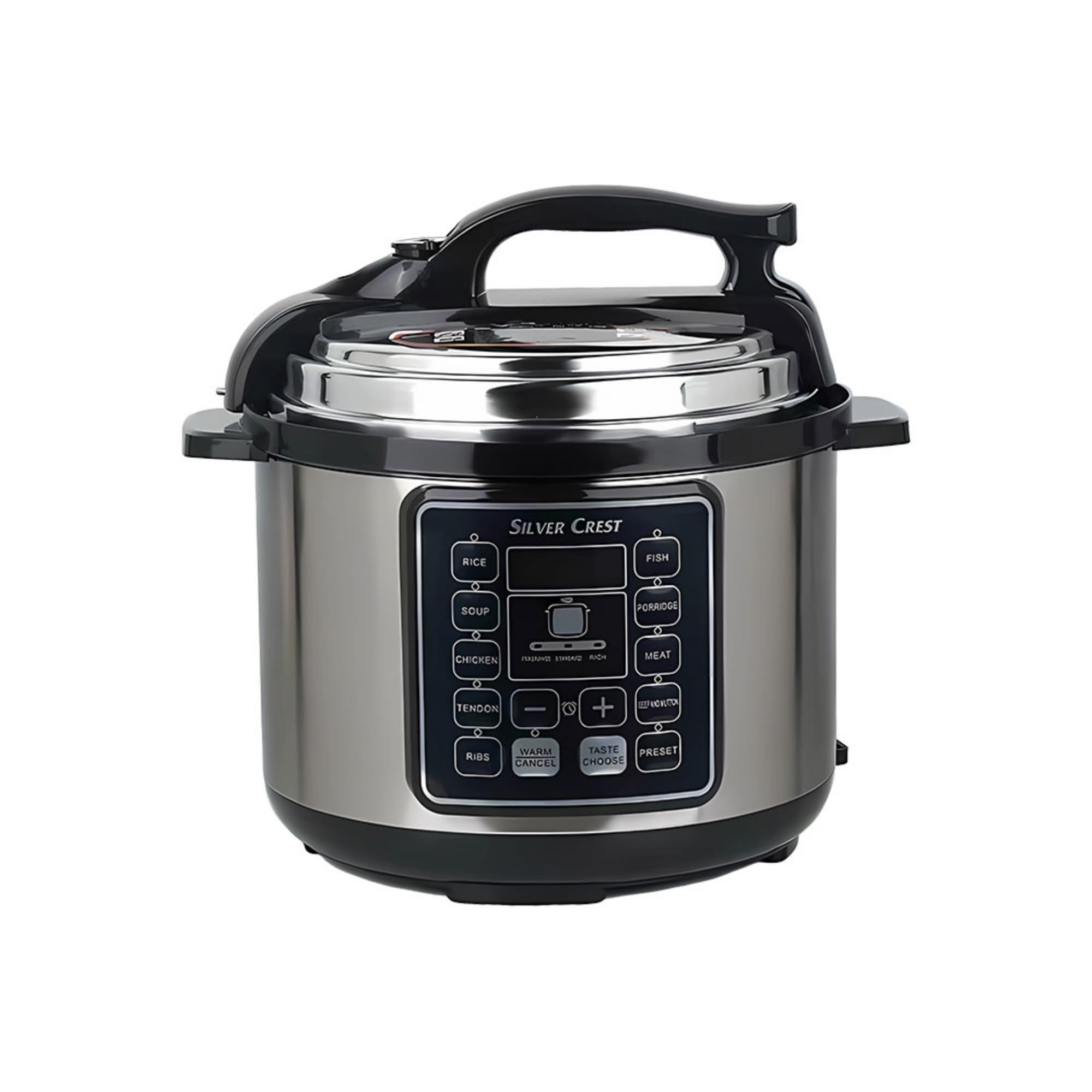 Multifunctional Electric Pressure Cooker with 8 Preset Programs, 24H Reservation & Keep Warm, Food-Grade Aluminum Inner Pot for Rice, Soup, Meat, Cake (size 4)