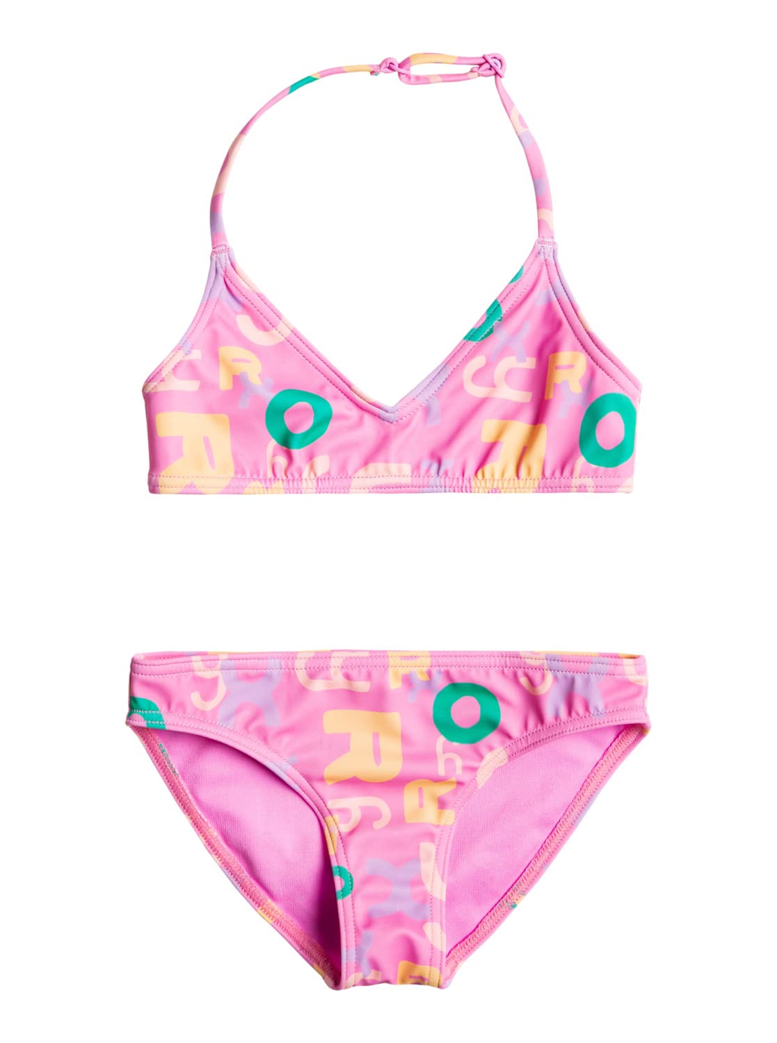 Roxy Funny Bambino - Conjunto de Bikini Triangular para Chicas 2-7