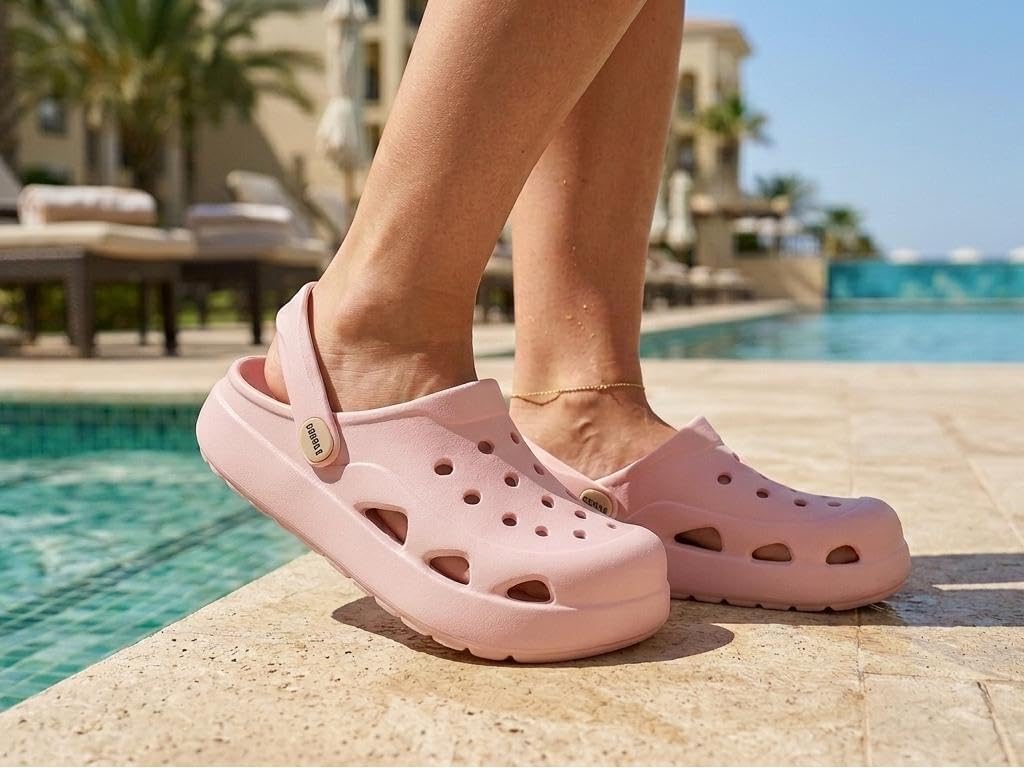 BRONAX Cushioned Arch Support Garden Clogs for Men and Women | Could-Like Sole, Supportive, Lightweight Comfort, Classic Style, Easy Slip on and off, Indoor and Outdoor Versatility