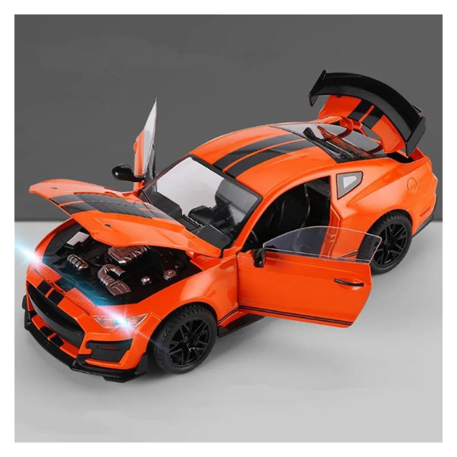Btwodian Scale Model Car For Mustang For Shelby GT500 Diecast Model Car