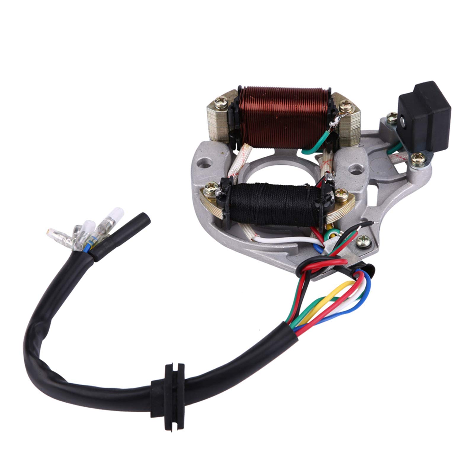 Bobina de encendido CDI, bujía 50 70 90 CDI Conjunto de arnés Kit de cableado ATV Arranque eléctrico QUAD