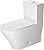 Duravit 215701 One Piece Toilet, Medium, White