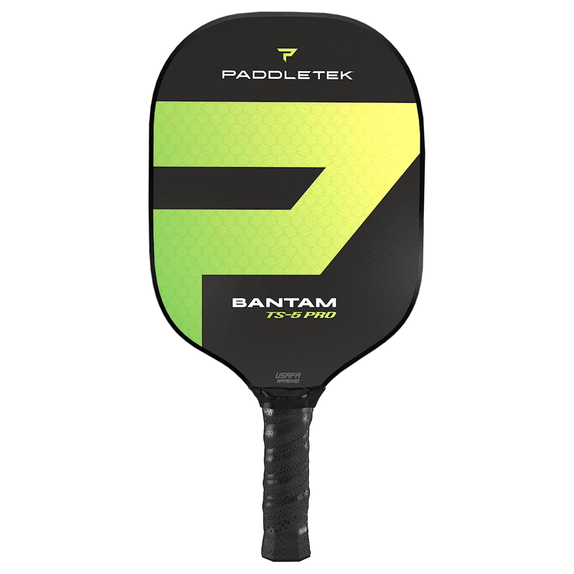 Paddletek Bantam TS-5 Pro Pickleball Paddle | Professional Pickleball Paddles with Honeycomb Core, Textured Fiberglass Epoxy Hybrid Surface, Bantam