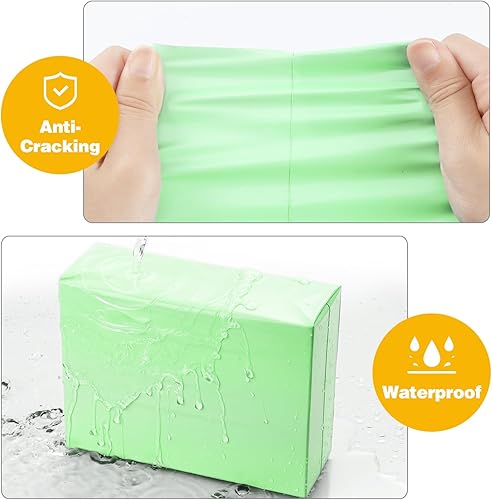 Miniatura 10 de Famagic Sobres de polietileno, 200 bolsas de envío de 12 x 15.5 pulgadas, elegantes bolsas de embalaje opacas para pequeñas empresas, sobres de Rosa