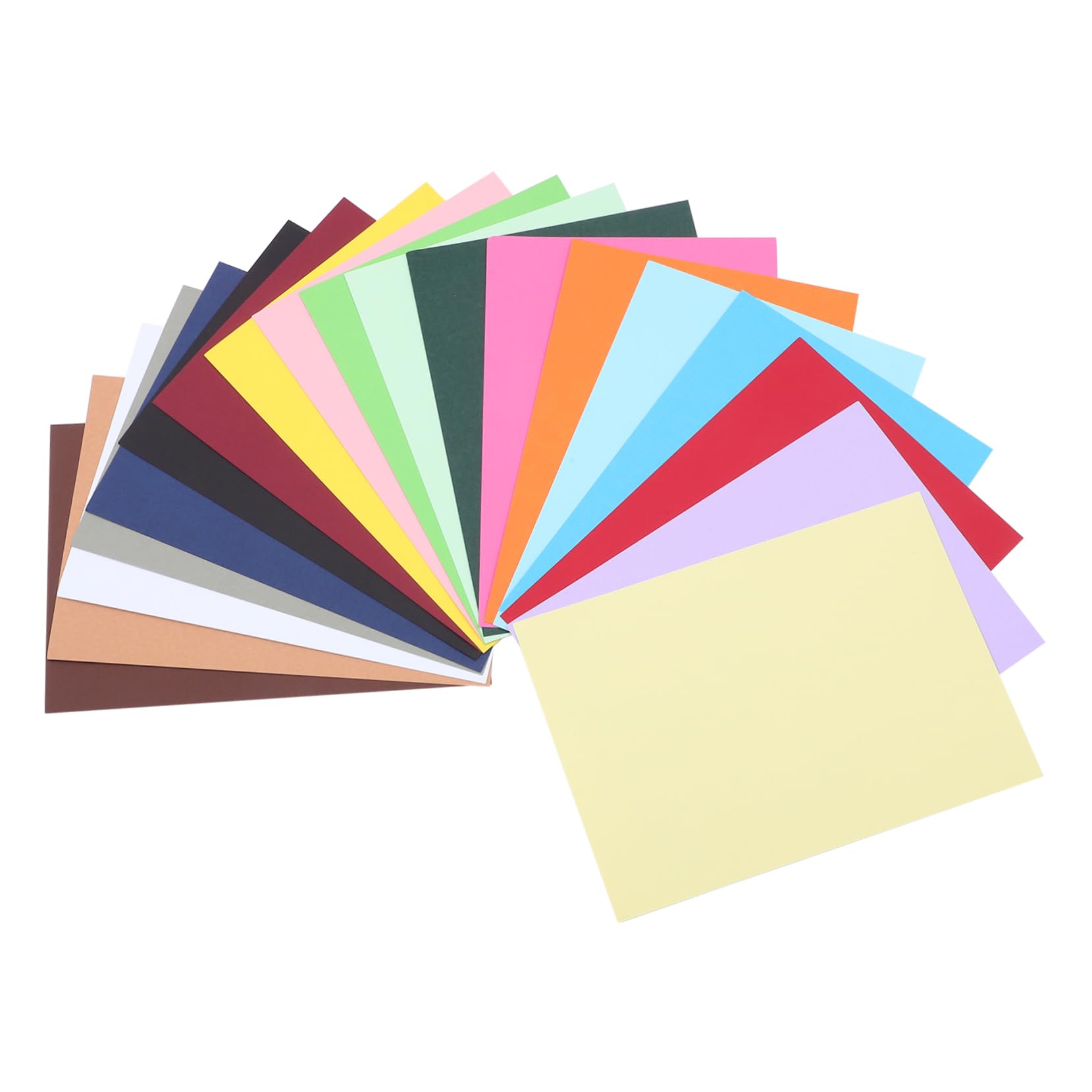 Bunte Kartonbögen für Jugendliche, 100 Blatt A4, 230g Papier
