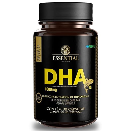DHA TG - 90 Cápsulas, Essential Nutrition