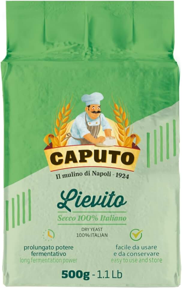 Fermento Biológico seco italiano Lievito Caputo 500g