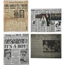 Dollhouse Queen Elizabeth II Royal Family Headline Newspaper Posters 112