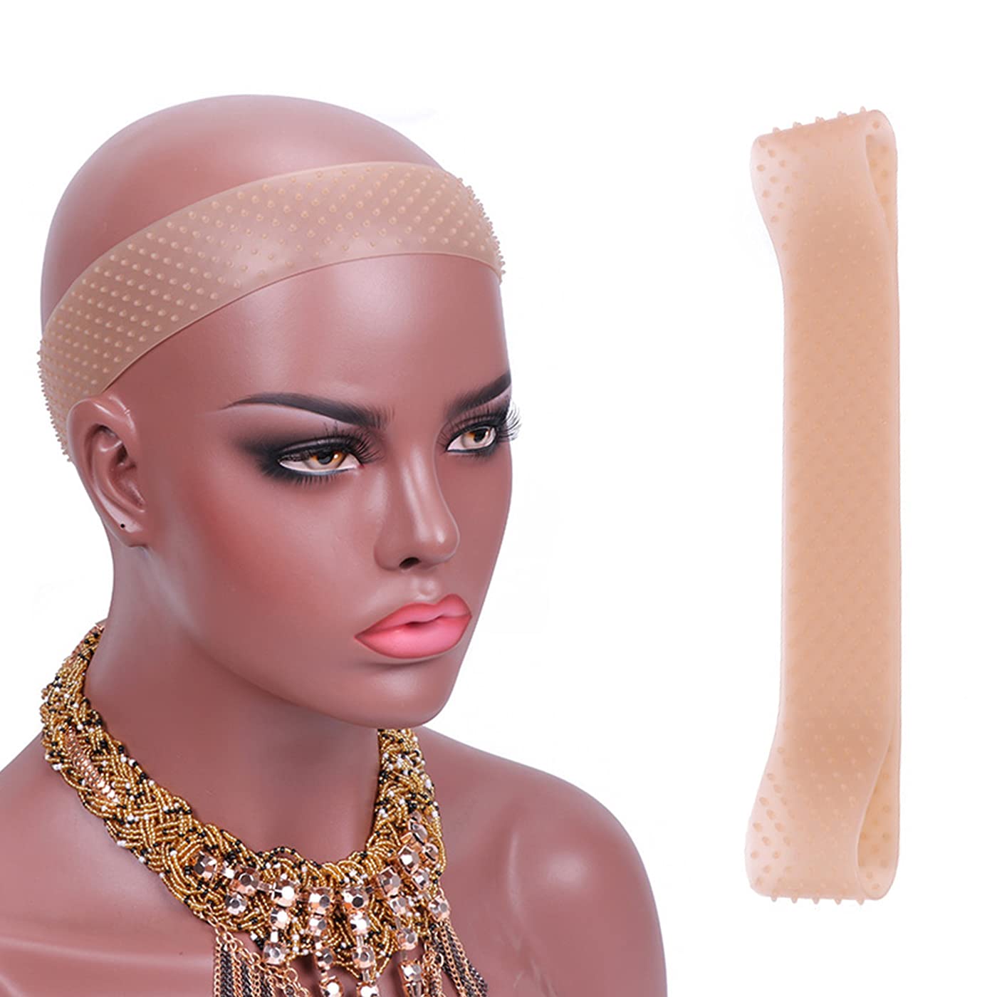 LULALA TOO NoSlip Wig Grip Band Transparent Silicone Wig