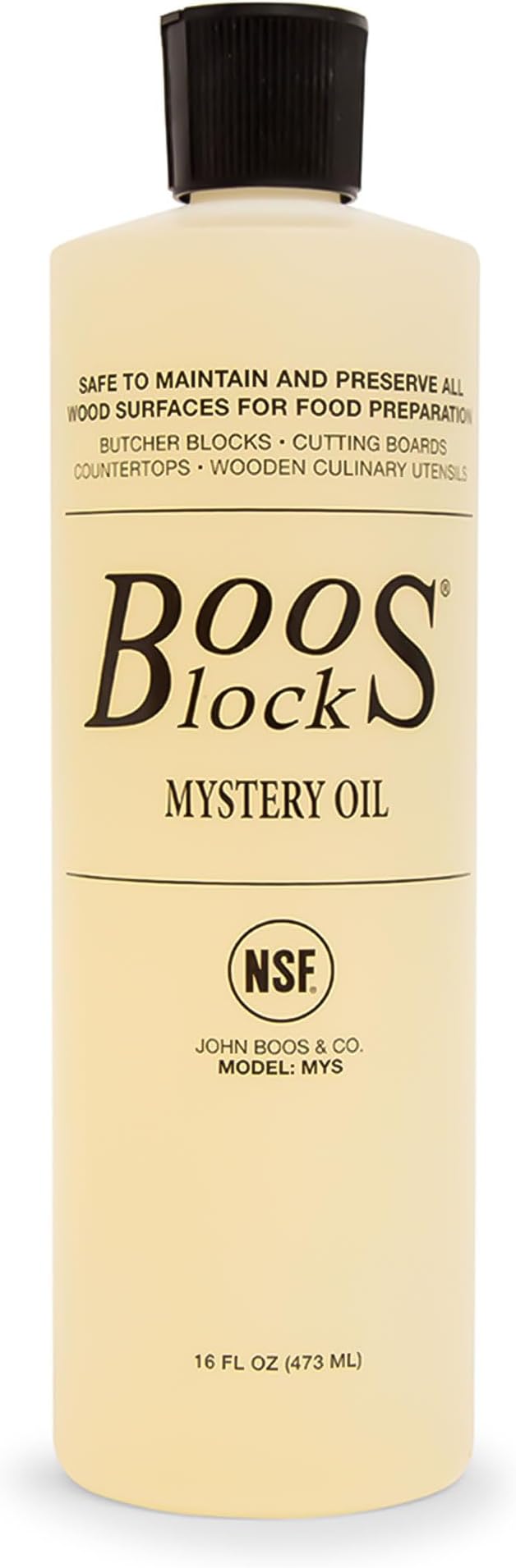 John Boos Mystery Butcher Block Oil, 16 ounces by John Boos