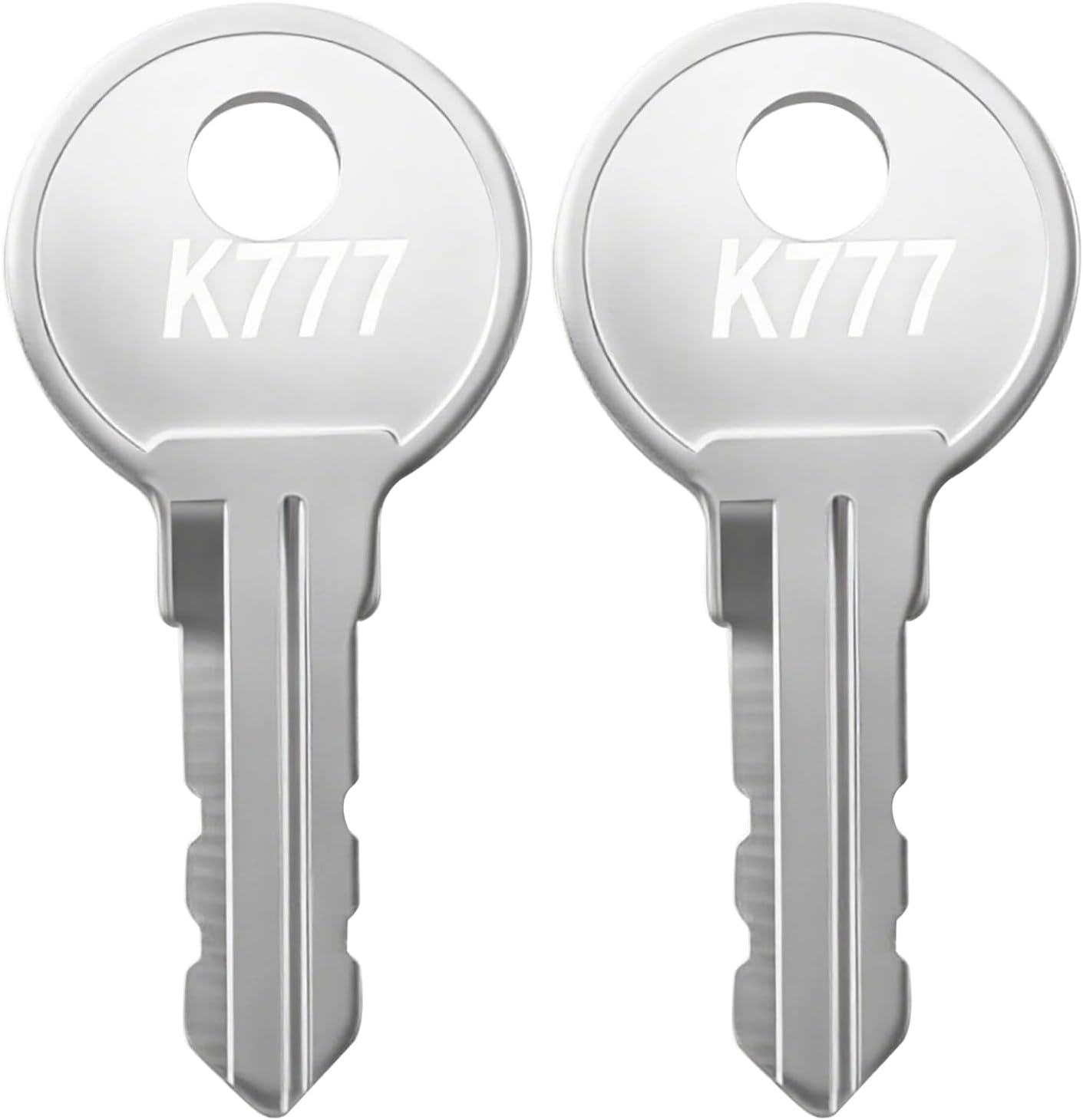 Replacement Toolbox Keys for Weather Guard Truck Tool Box,K777 Pre-Cut Tool Chests Keys for Weather Guard Cabinet Lock,2 pcs