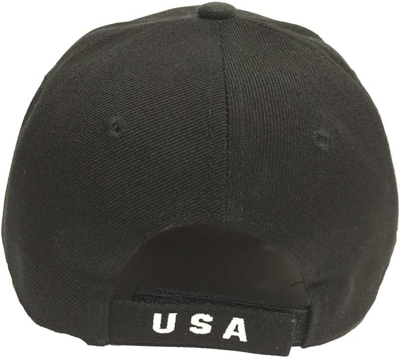 Patriotic USA American Flag Red White Blue Stars Flying Birds Baseball Cap Hat 3D Embroidery - Image 4