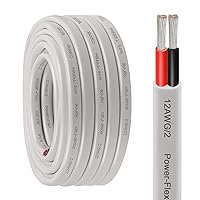 Vista 26 de Cable marino dúplex de calibre 6, cable de cobre estañado para barco, 6 pies 6 AWG estándar USA OFC alambre de cobre libre de oxígeno para altavoces