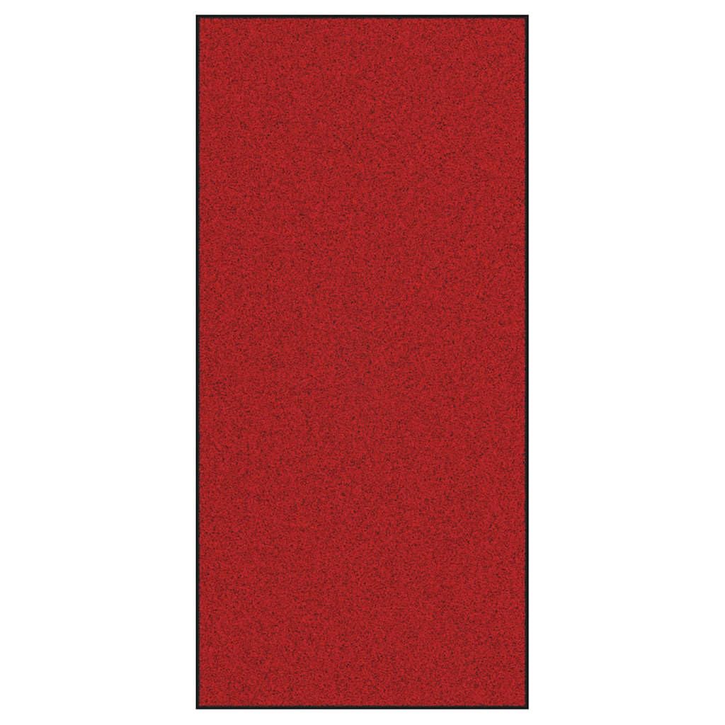 Fußmatte Rot Schwarz 120 x 250 cm Polyamid Türvorleger