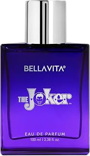 BELLAVITA The Joker | Long Lasting EDP 100ml Perfume for Man | Red Fruits, Patchouli, Moss | Premium Fragrance for Men Price In India