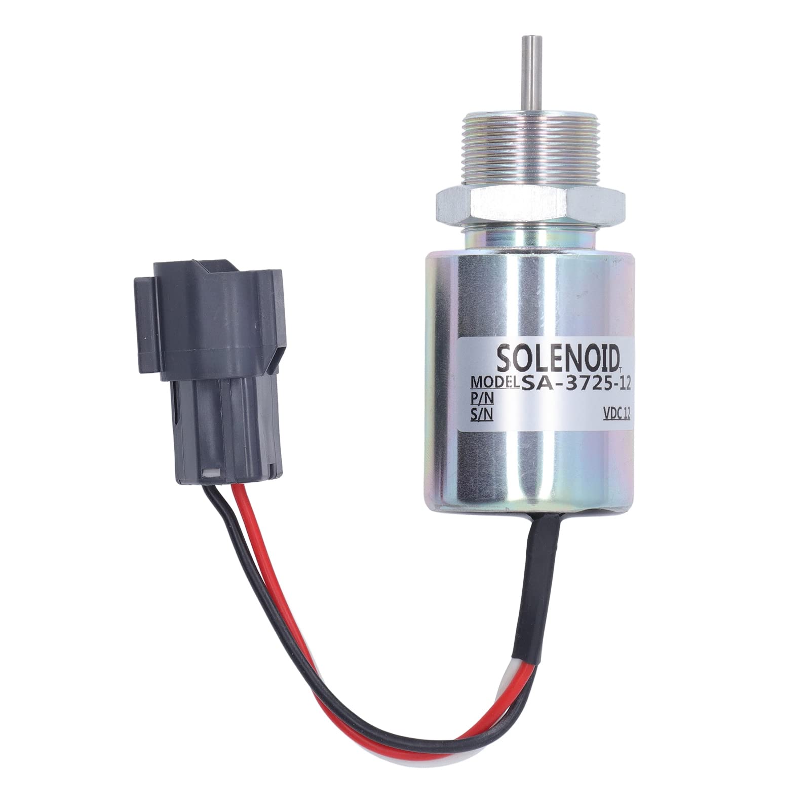 Solénoïde d'arrêt DC12V avec électrovanne d'arrêt en acier inoxydable SA 3725