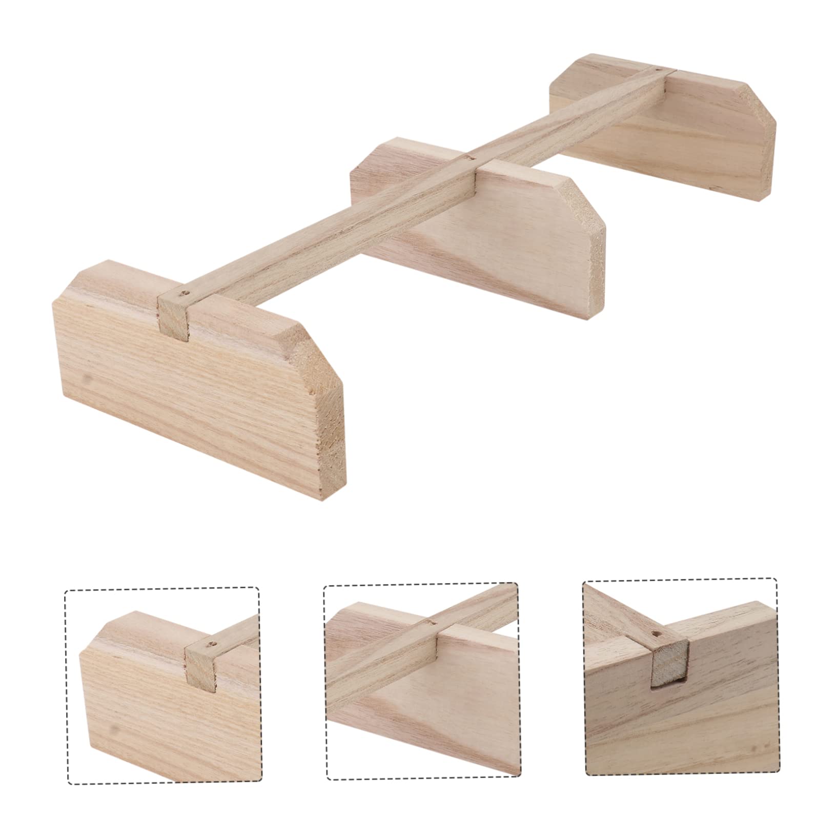 YARNOW 2piezas Perch De Madera para Aves y Barra De para Gallineros y Juguete para Aves para Pollos y