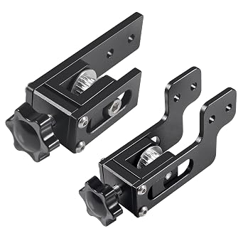 2pcs/Pack Upgrade 2020 Profile X-axis Synchronous Belt Tensioner & 2040 Profile Y-axis Belt Stretch Straighten Tensioner for Ender 3,CR-10 Series X Axis Tensioner Kit X2020+Y2040, Black