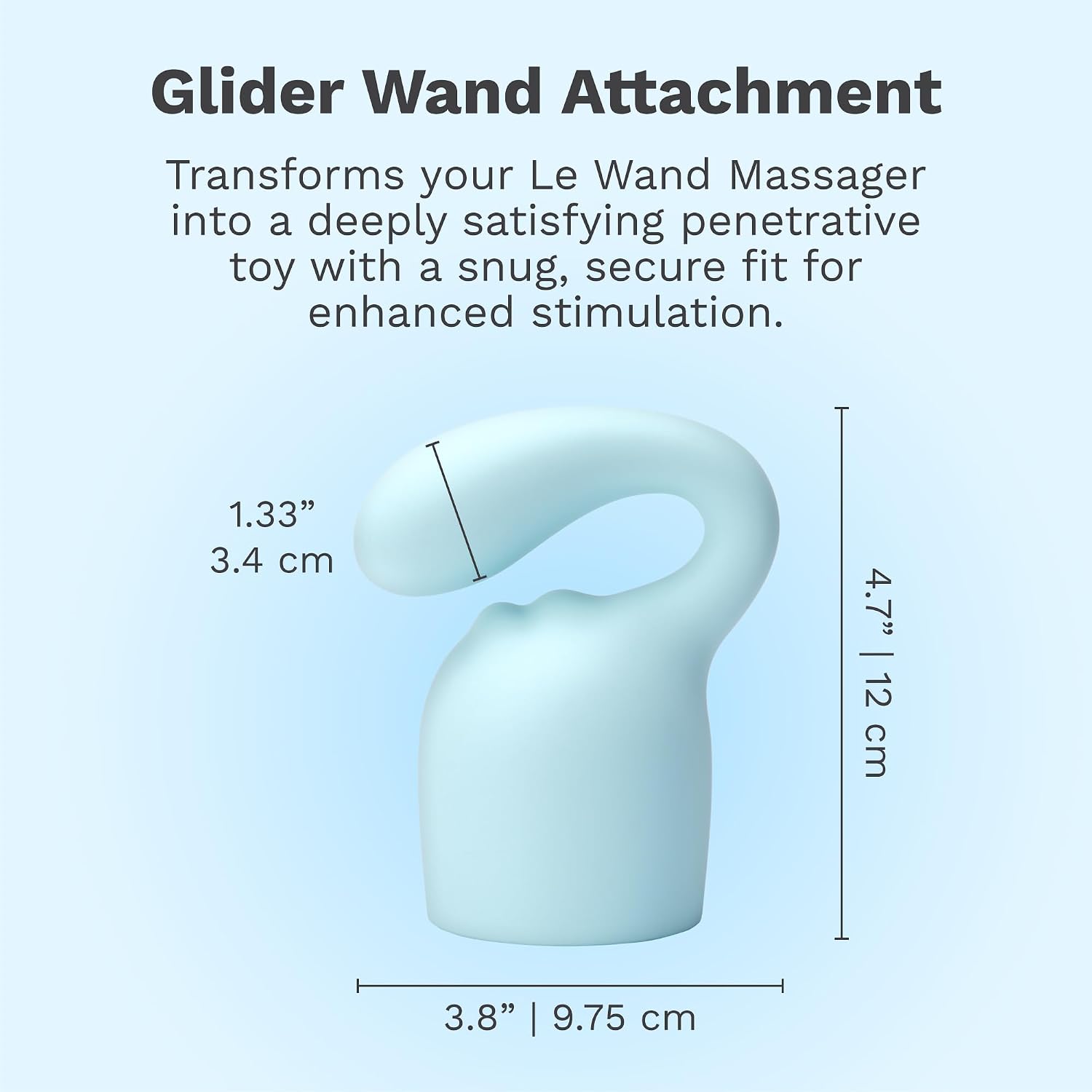 Le Wand Glider Silicone Attachment - Wand Massagers, Vibrator Attachments, Sex Toys for Adults