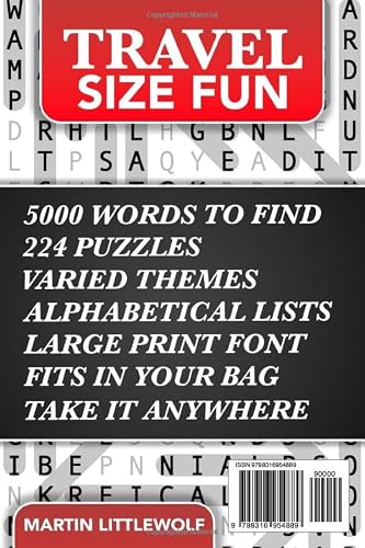 Big Book of Word Search - 5000 Large Print Words: 224 Themed Puzzles for Adults, Seniors and Teens (Words of Wonder!) - Thumbnail 2