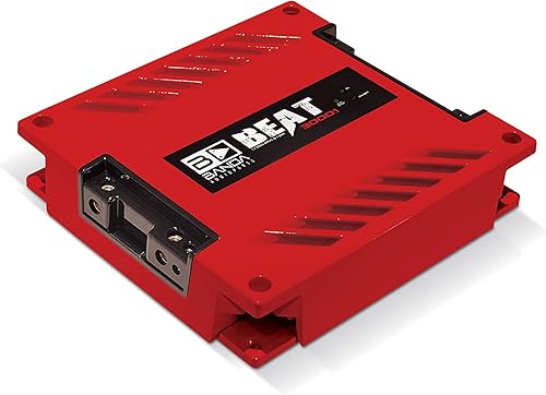 Miniatura 7 de Amplificador de graves de audio para vehículos de 1 canal - Amplificador de graves mono de alta potencia de 3000 vatios con filtro subsónico y