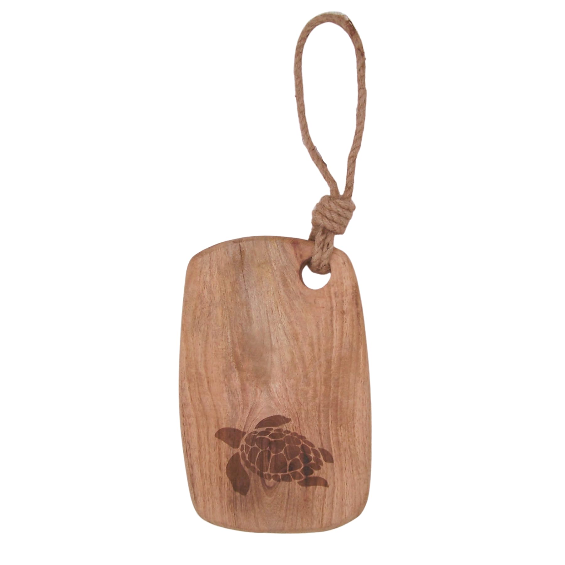 Wooden Turtle Serving Board, Charcuterie and Appetizer Tray, Nautical Home Décor, 11.5 Inches