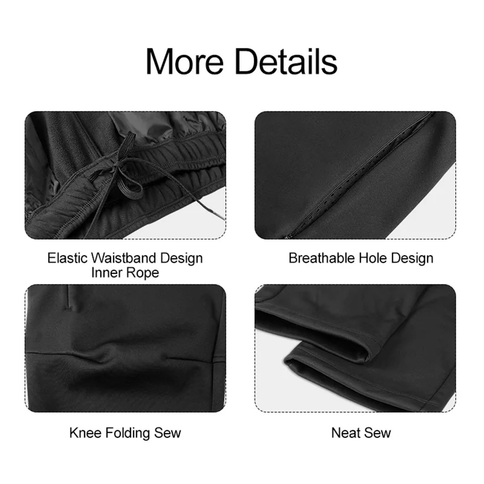 Pantalones de Ciclismo Otoño Invierno Motociclismo Camping Esquí Deportes Hidrofóbico Polar Cálido Alto Elástico Hombres