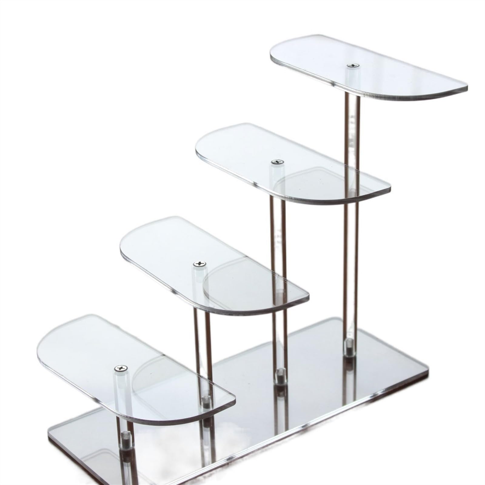 Jyuiipcz Glasses Display Stand Acrylic Transparent Multi-Layer Eyeglasses Hand Puppet Display Rack Cosmetics Small Commodities Display Rack Bracelet Display Glasses Rack (Size : 3 Floors)