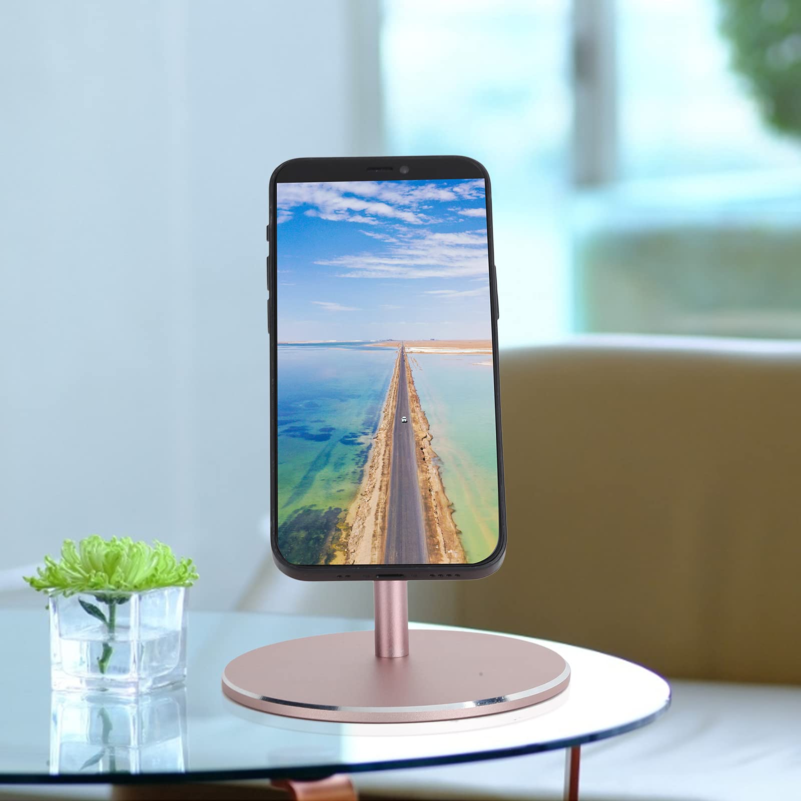 Cocoarm Base di Ricarica Wireless in Lega di Alluminio per (PINK)