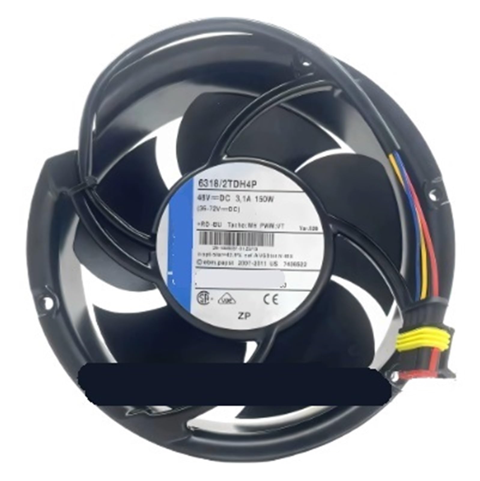PEQYUACTE 6318/2TDH4P 150W 48V Four-Wire Cooling Fan