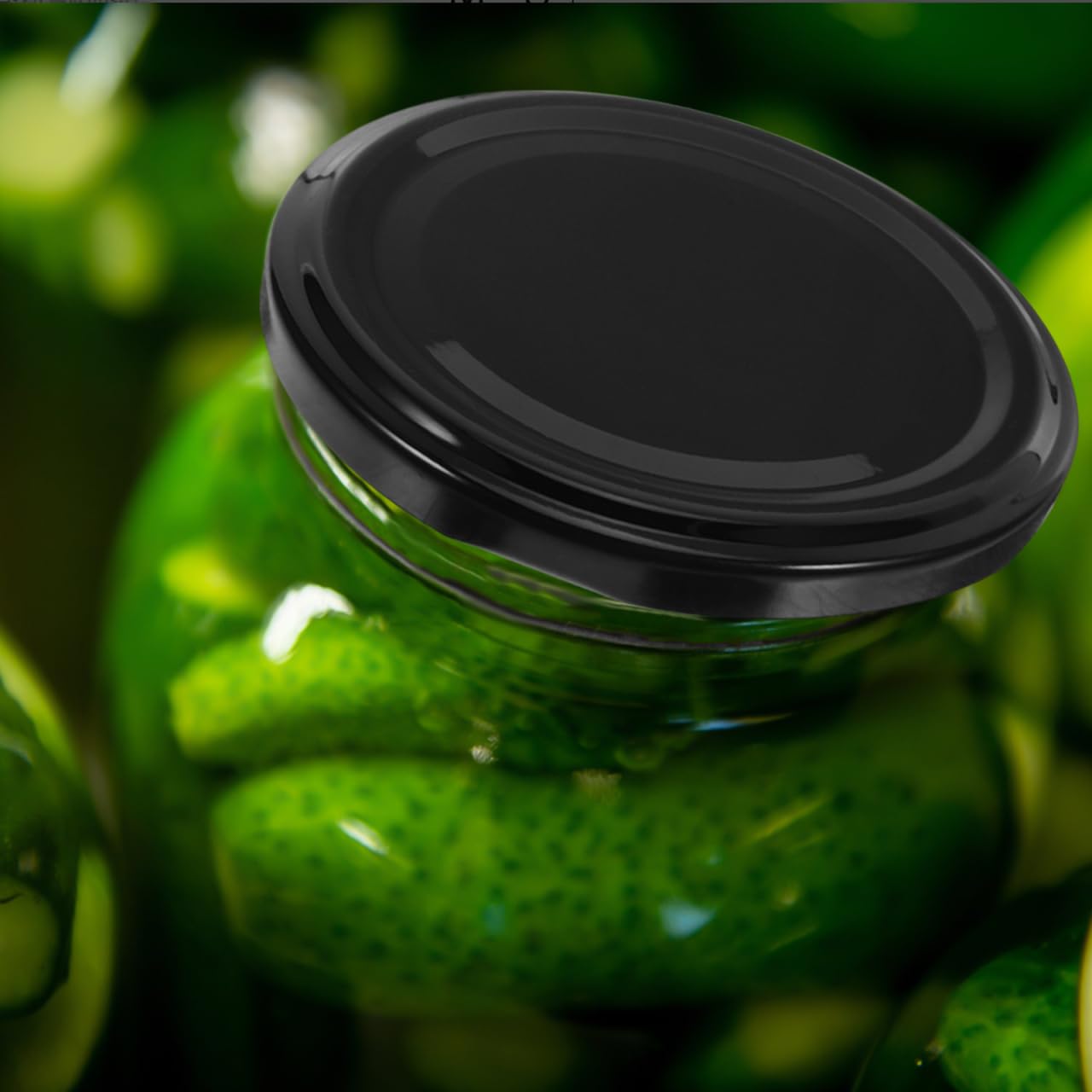 Alipis 50 coperchi per yogurt 66 mm – Capsule Twist Off per barattolo perfetto e barattolo di muratore – coperchi in metallo di ricambio ermetici per marmellata conservazione alimentare e conserve
