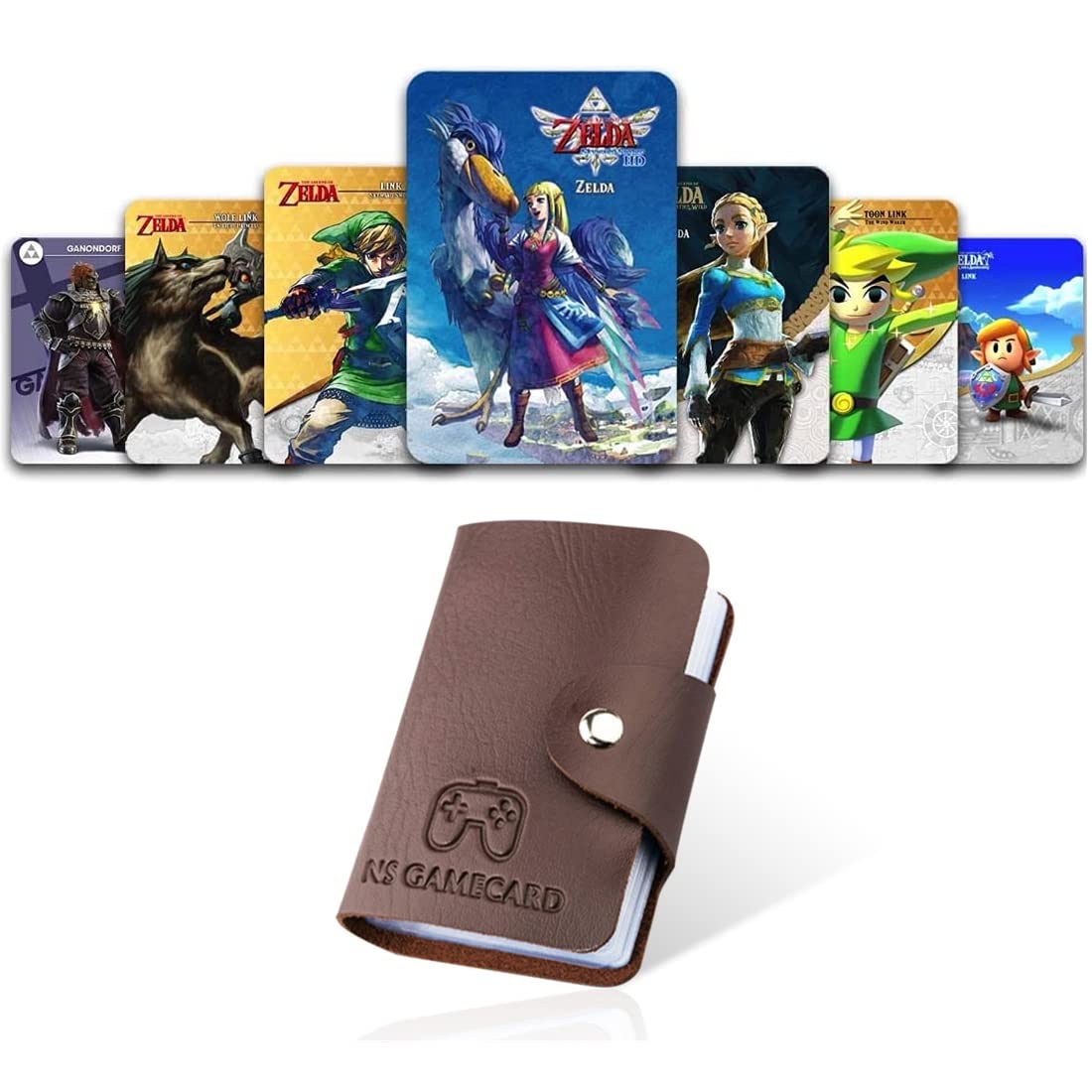 25-Pcs Zelda NFC Cards,BOTW Link Breath of The Wild NFC Cards.