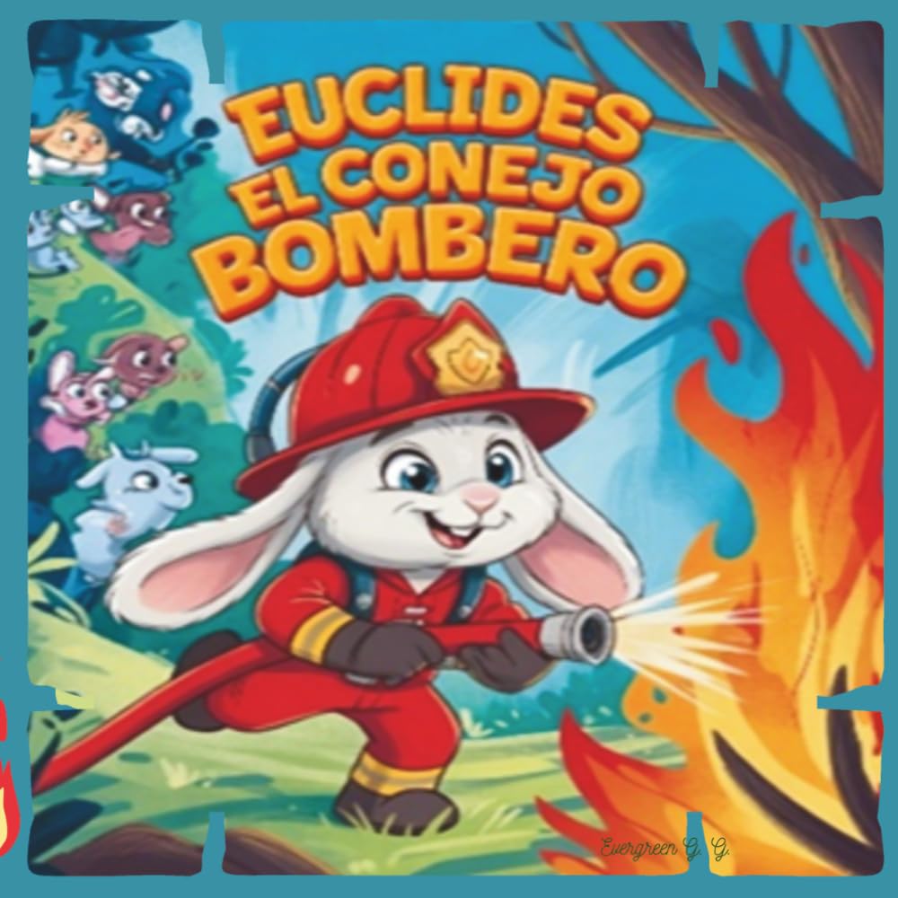 EUCLIDES EL CONEJO BOMBERO: Con su valentía no hay miedo