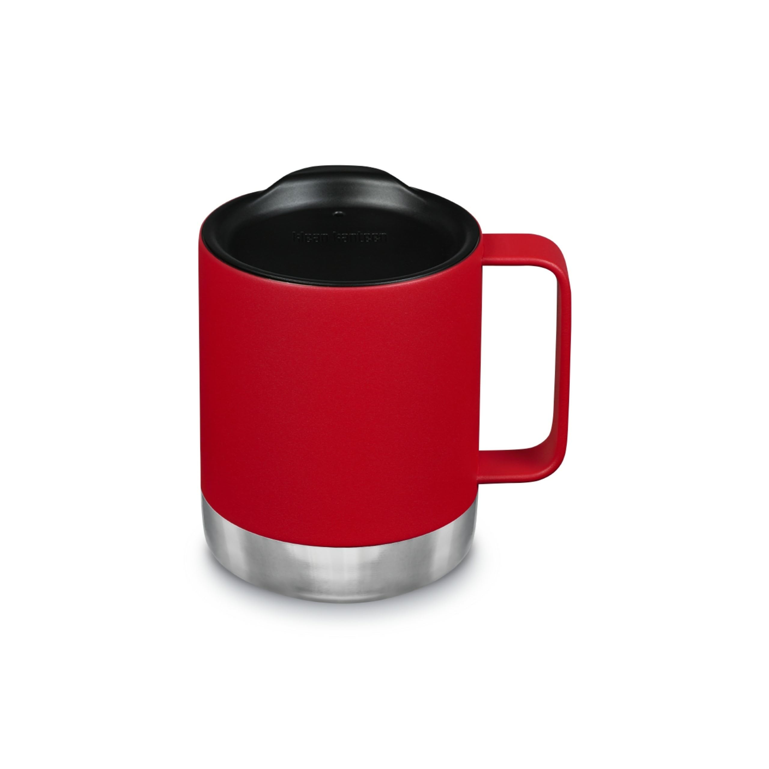 Klean Kanteen Camp Mug 355ml Drinking Cup Tumbler Insulated Lid Red