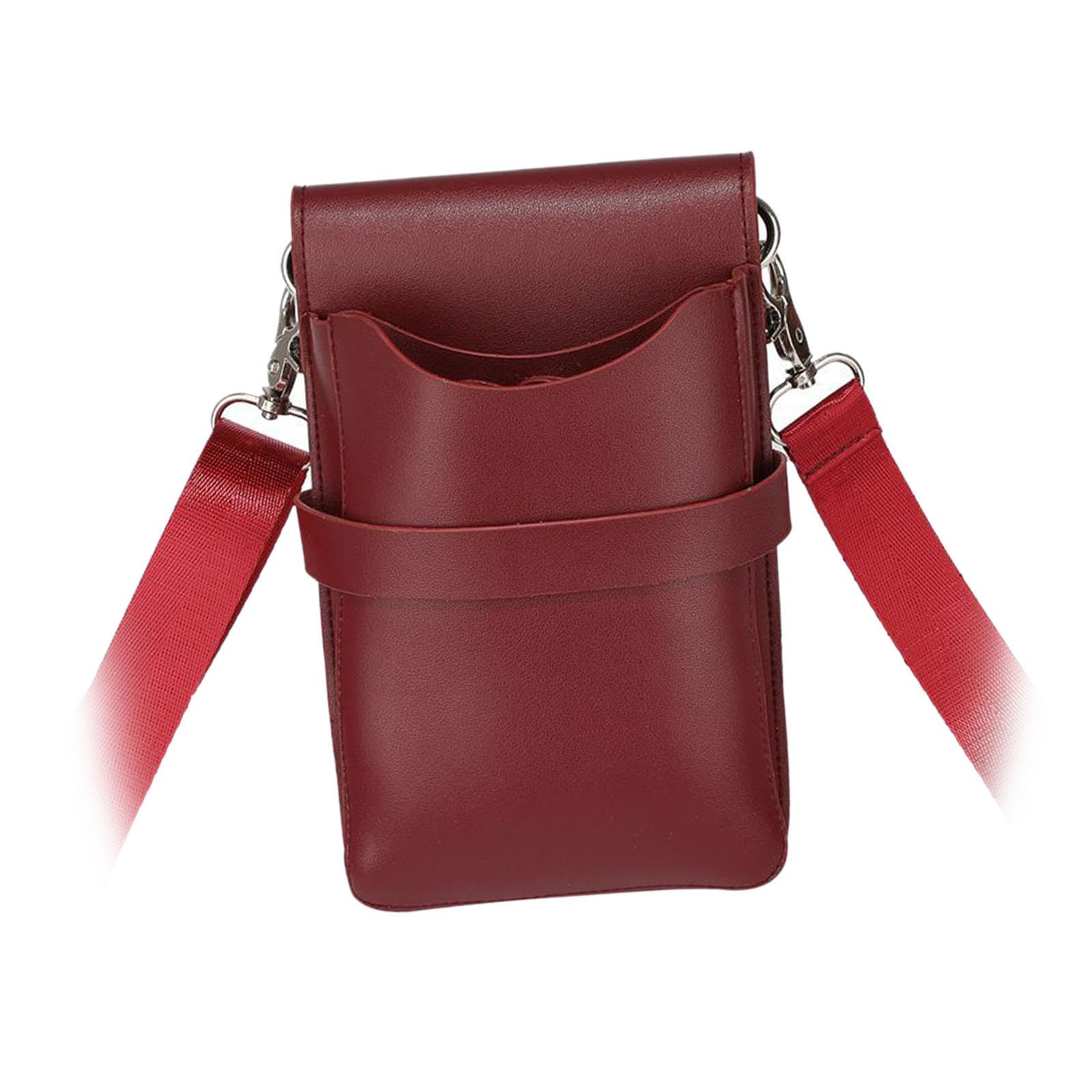 bnf bnf® Hairdressing Scissor Pouch Convenient Tool Holder Waist Pouch Pu Scissor Bag Red | Salon & Spa Equipment | Styling Capes & Gowns-picture-29