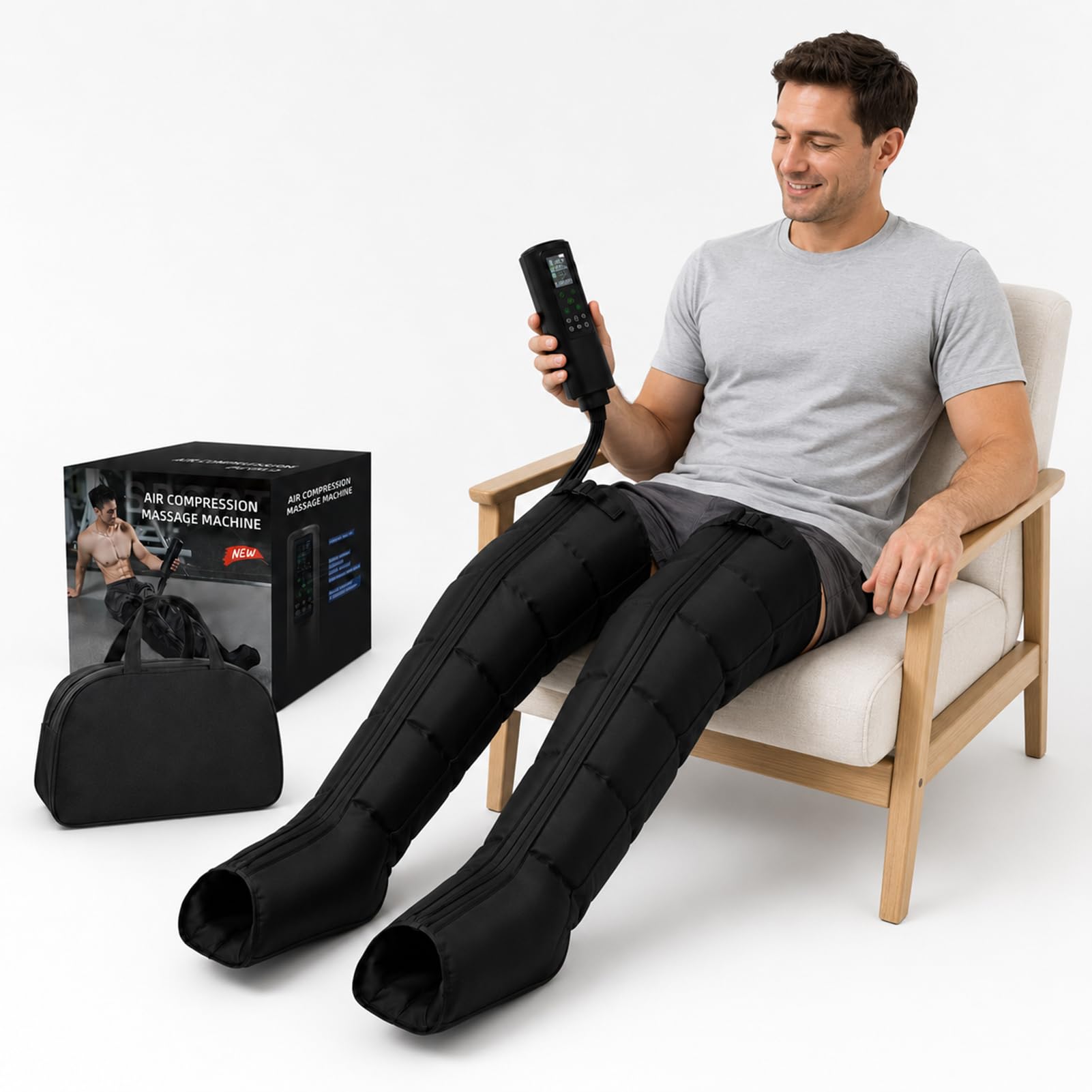 Pressoterapia Linfodrenaggio Professionale, Massaggiatore Gambe