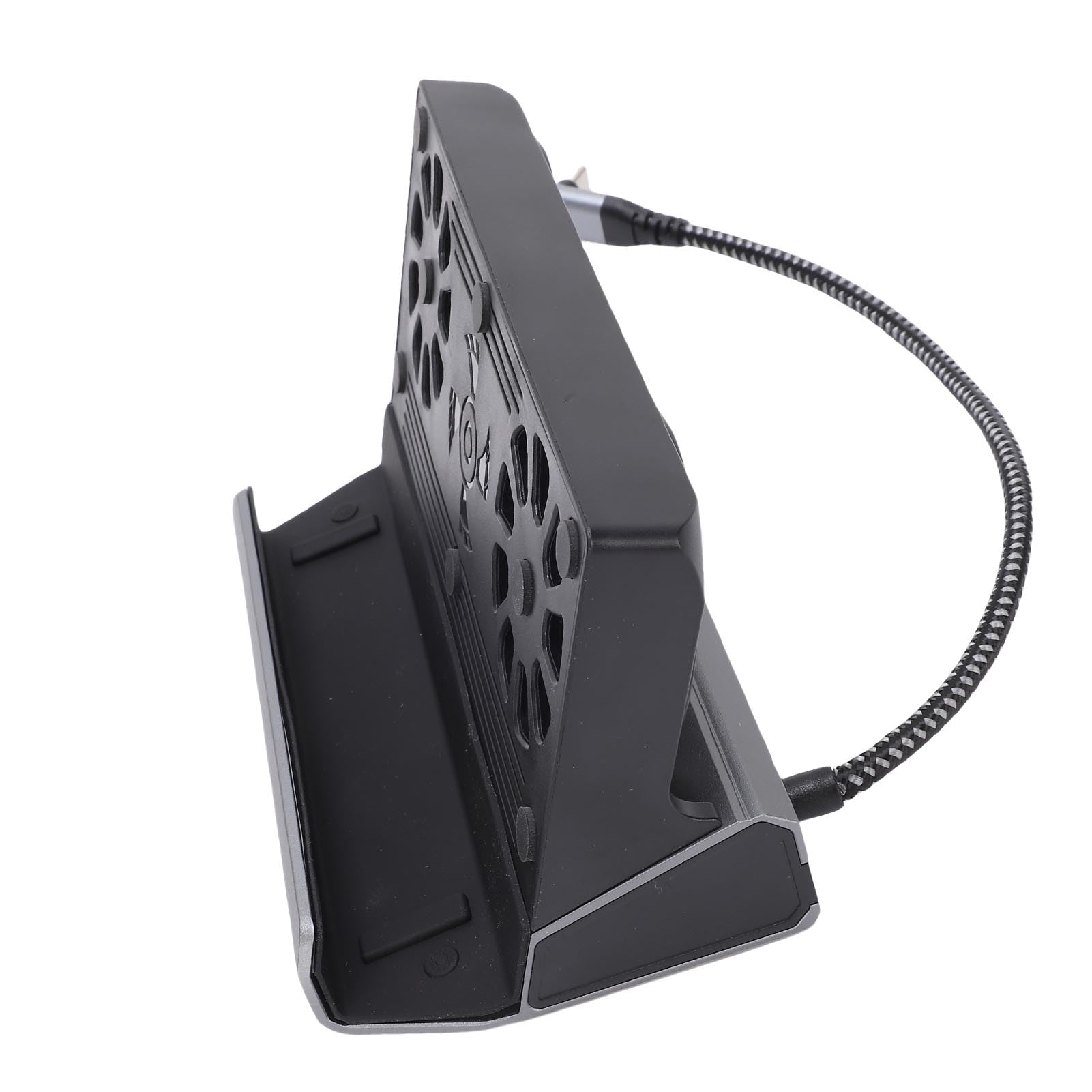 Dock per Giochi Portatile Docking Station Console Dock 4K 60Hz 10 in 1 PD 100W Ricarica Rapida Doppia Ventola di Raffreddamento RGB Gigabit Ethernet USB 3.0 per Steam Deck