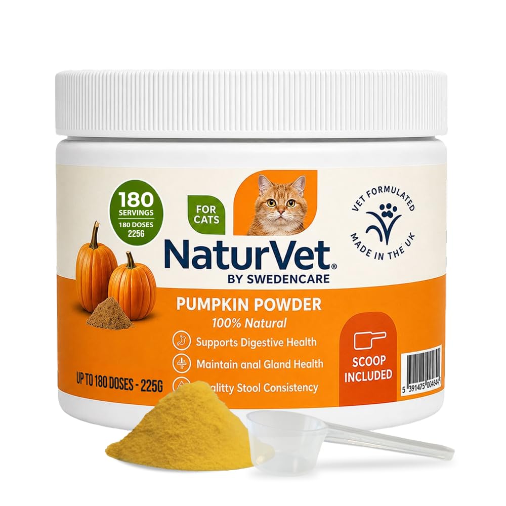 NaturVet Pumpkin Powder for Cats 225g