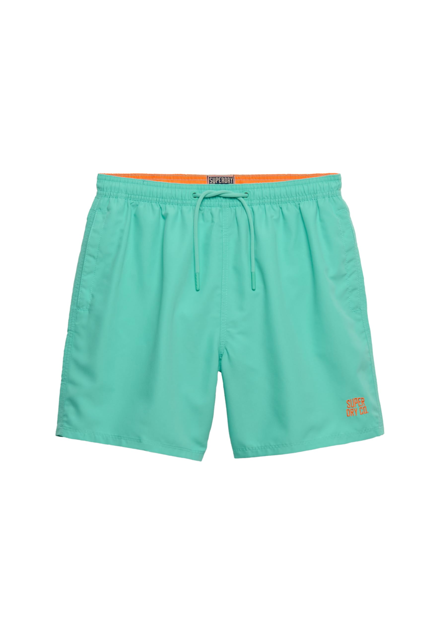 Superdry Essential 16" Swim Shorts, Green, Size M, Men