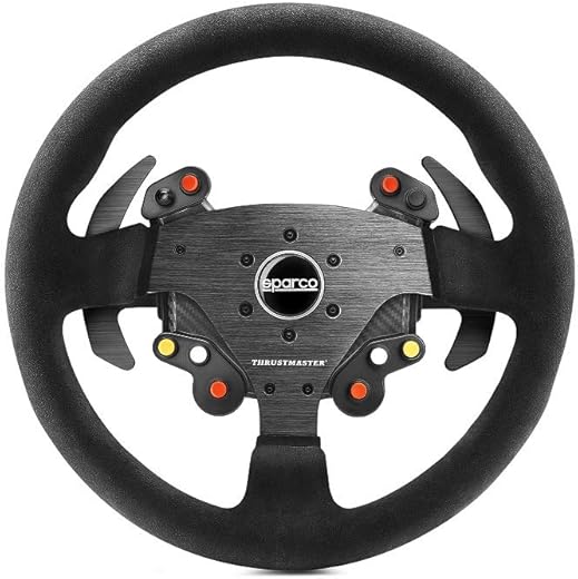 Thrustmaster Rally Wheel Sparco R383 MOD | Racing Game Wheel Add-On | PC/PS3/PS4/Xbox One