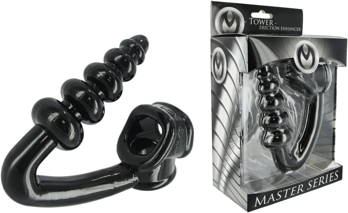 The Tower Erection Enhancer Anal Plug and Penis Ring