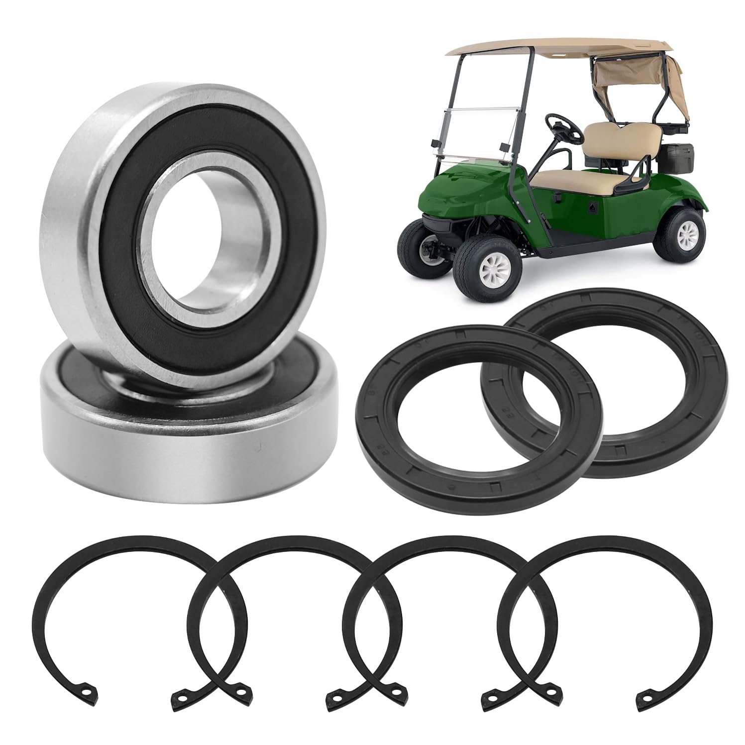 Amazon.com: Aynaxcol 611931 Rear Axle Bearing & Seal Kit