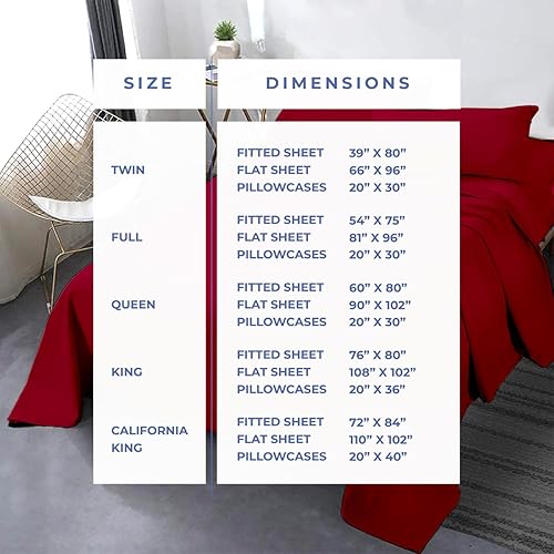 Miniatura 4 de Juego de sábanas Kotton Culture de 4 piezas, de 1000 hilos, 100 % algodón egipcio de alta calidad, bolsillo profundo, lisas, lujosa ropa de cama de