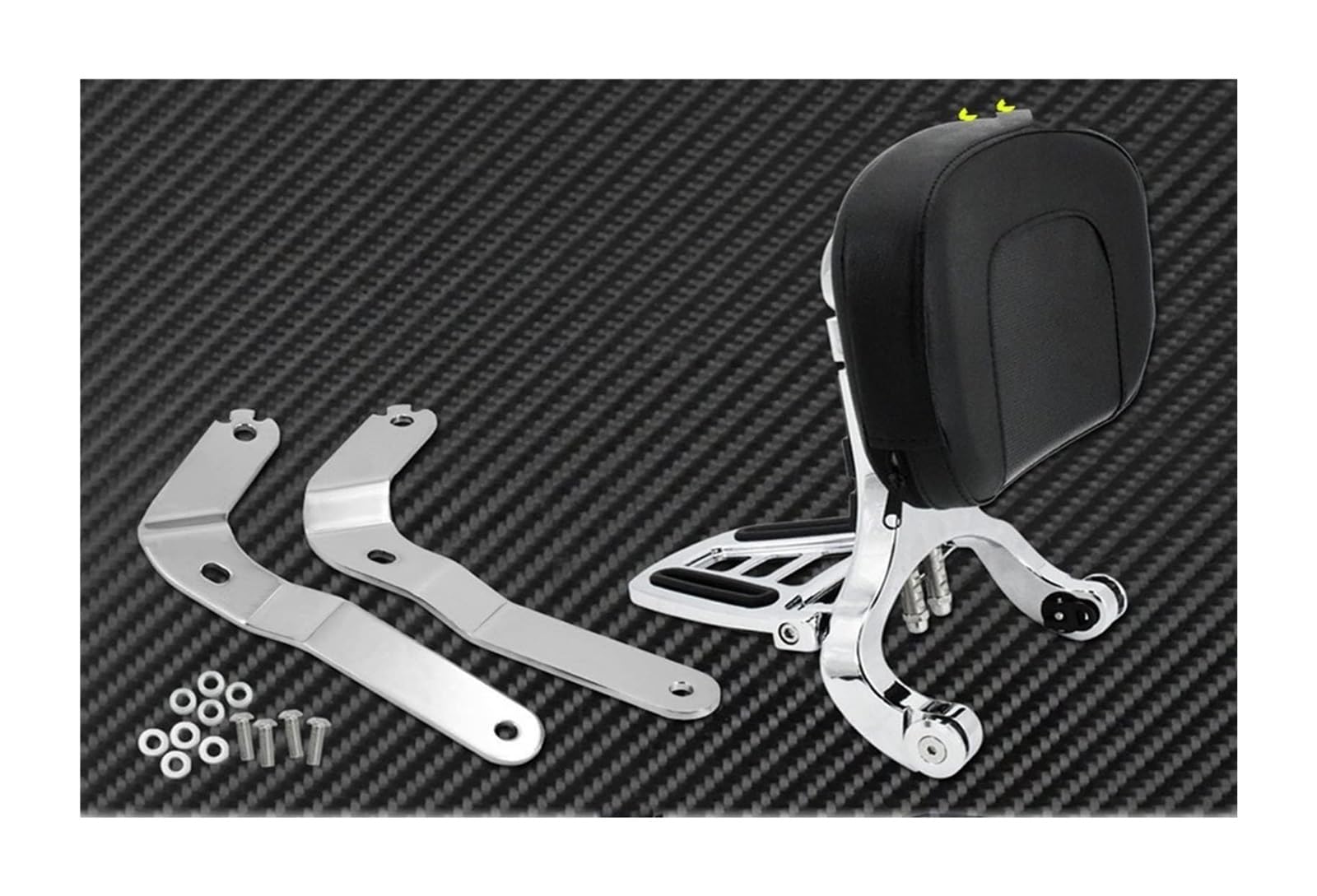 Portaequipajes Moto para Street 750 2018 2019 2020 Respaldo Multiusos para Asiento De Conductor Y Pasajero con Portaequipajes Plegable Trasero para Motocicleta
