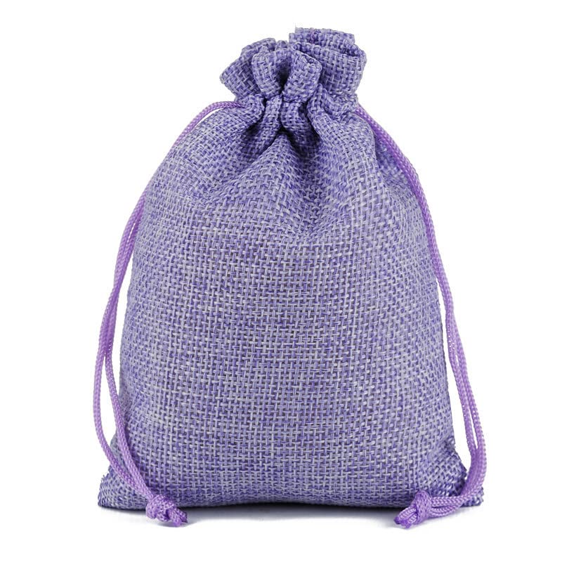 50 sztuk/partia 7 x 9 10 x 14 13 x 18 17 x 23 cm naturalna torba jutowa opakowanie biżuterii torby ze sznurkiem torby ślubne torby na cukierki świąteczne torby na prezenty