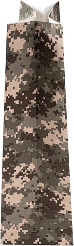 Vista 24 de Restaurantware Bag Tek - Bolsas de almuerzo desechables de 2 libras, 100 bolsas resistentes para llevar, parte inferior plana, ideal para Blanco