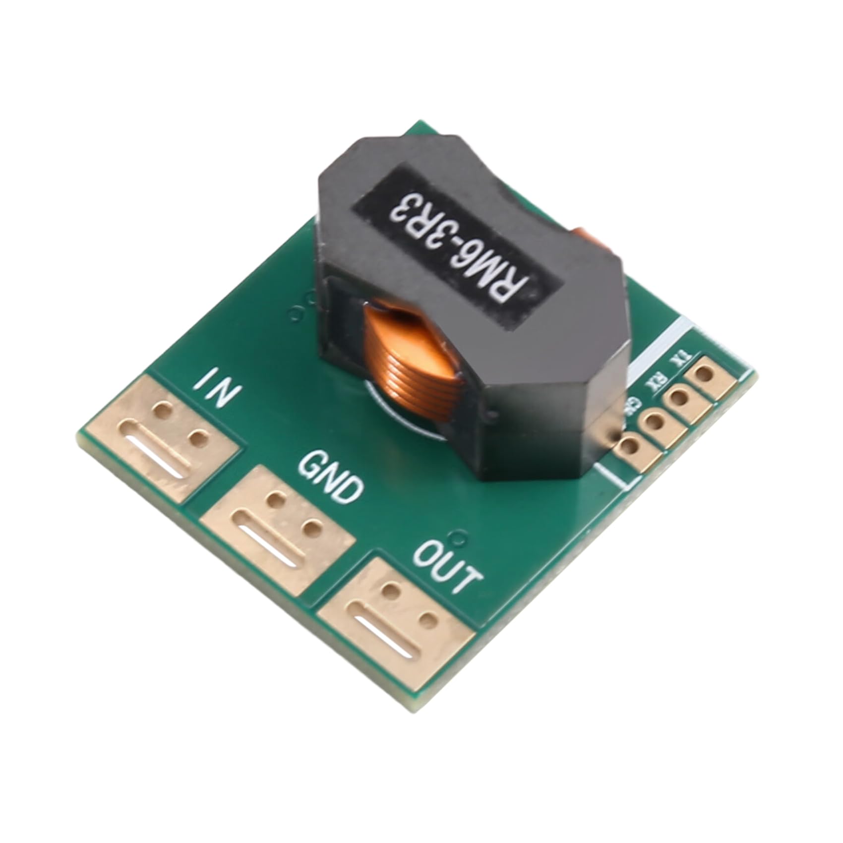 Jnchdghwa Green Lithium Battery Voltage Stabilization Regulator Dc-Dc -Boost Converter, Input 4.5-21V To 5V Output 3A Current Limiting Module