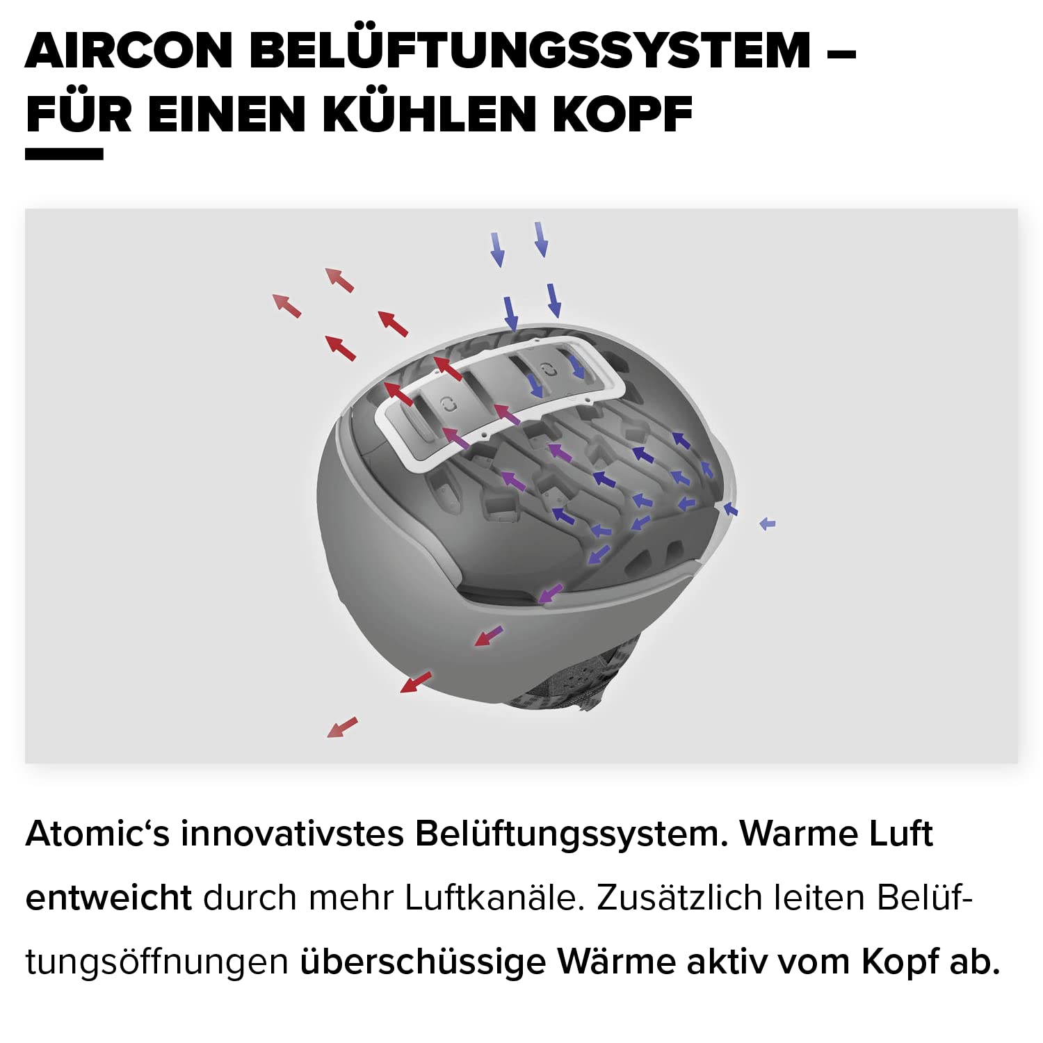 Atomic, Revent GT Amid Visor HD skihelm met vizier unisex Black zwart