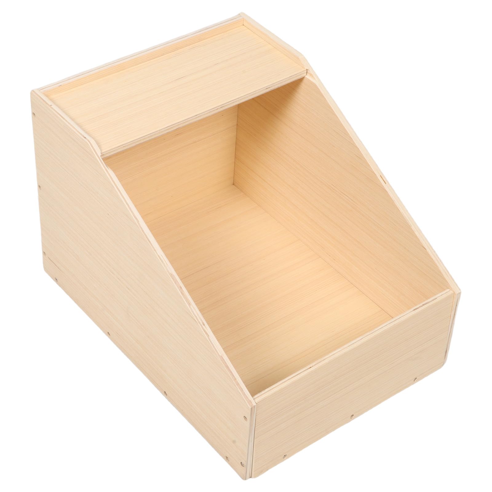 Kisangel Drewniana budka dla królików: schronienie dla małych zwierząt domowych i położniczych z pokrywą - 17,52 x 12,99 x 11,61 cala, kryjówka dla małych zwierząt, królików, świnek morskich i
